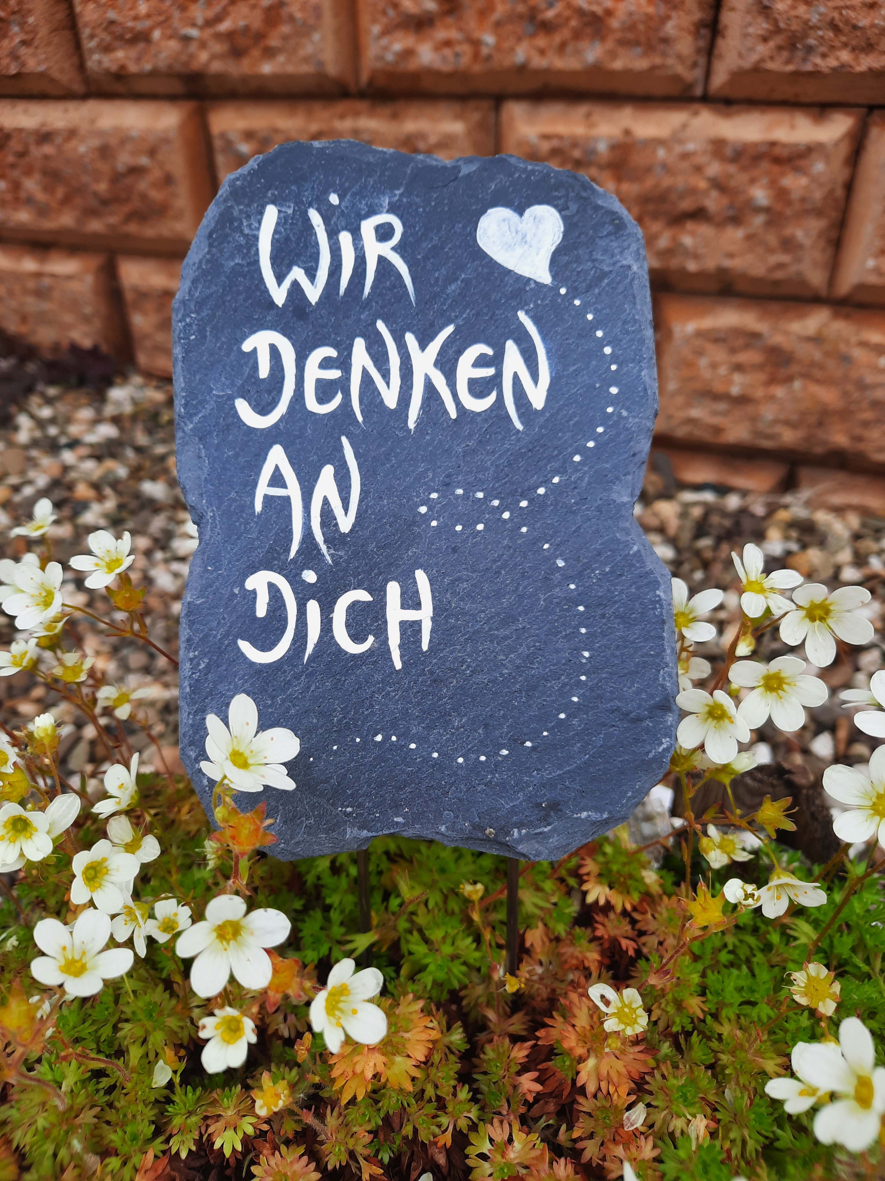 Wir denken an dich ORGANISCH
