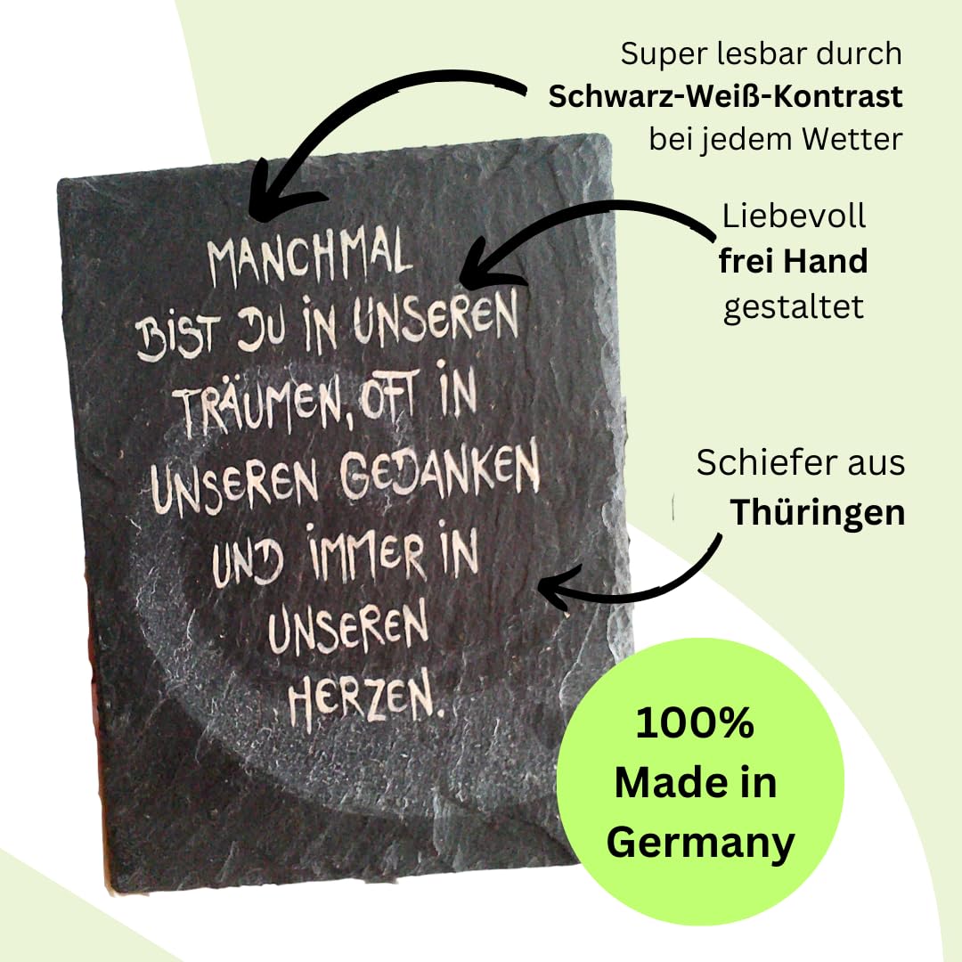 Manchmal bist du in unseren Träumen RECHTECK