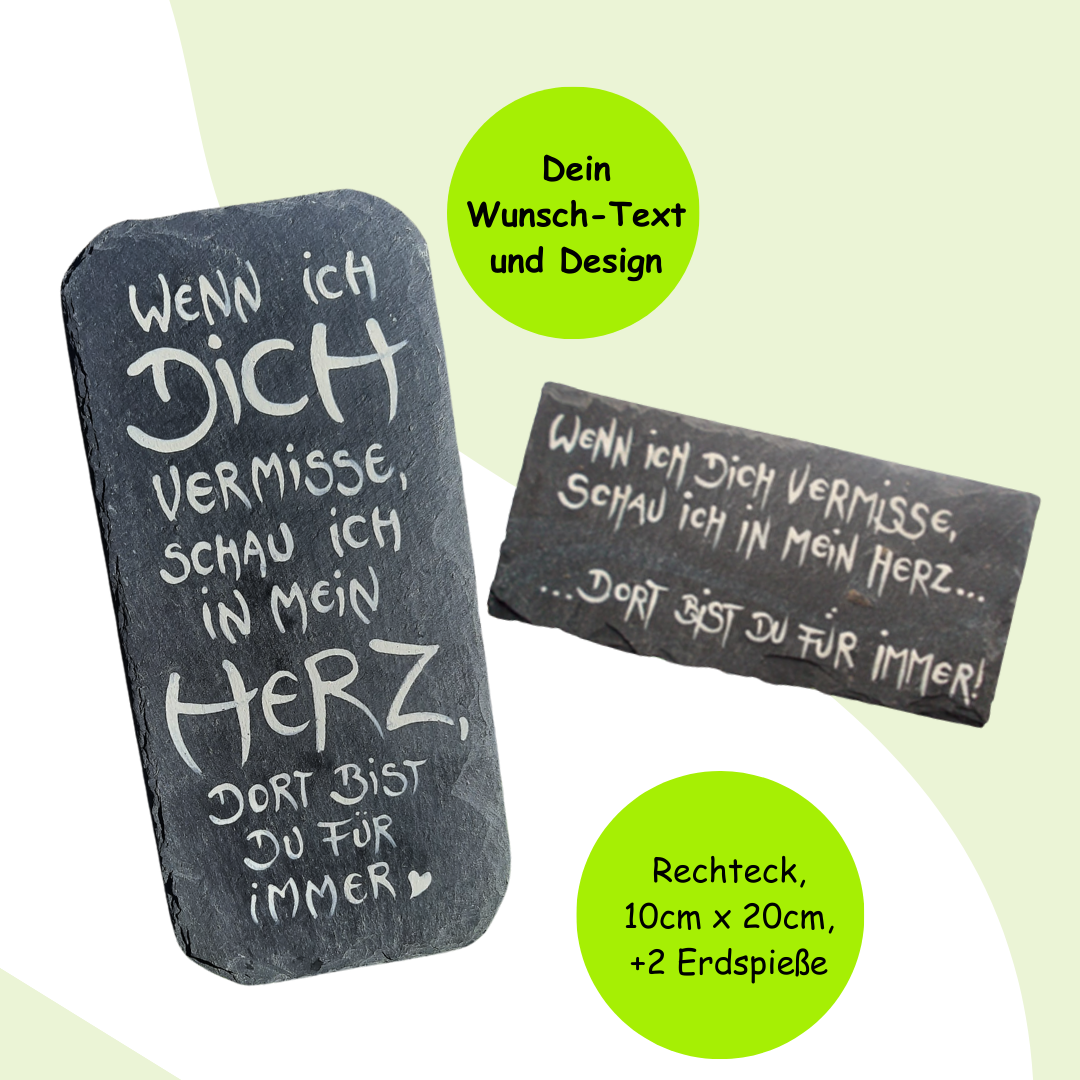 Wenn ich dich vermisse RECHTECK