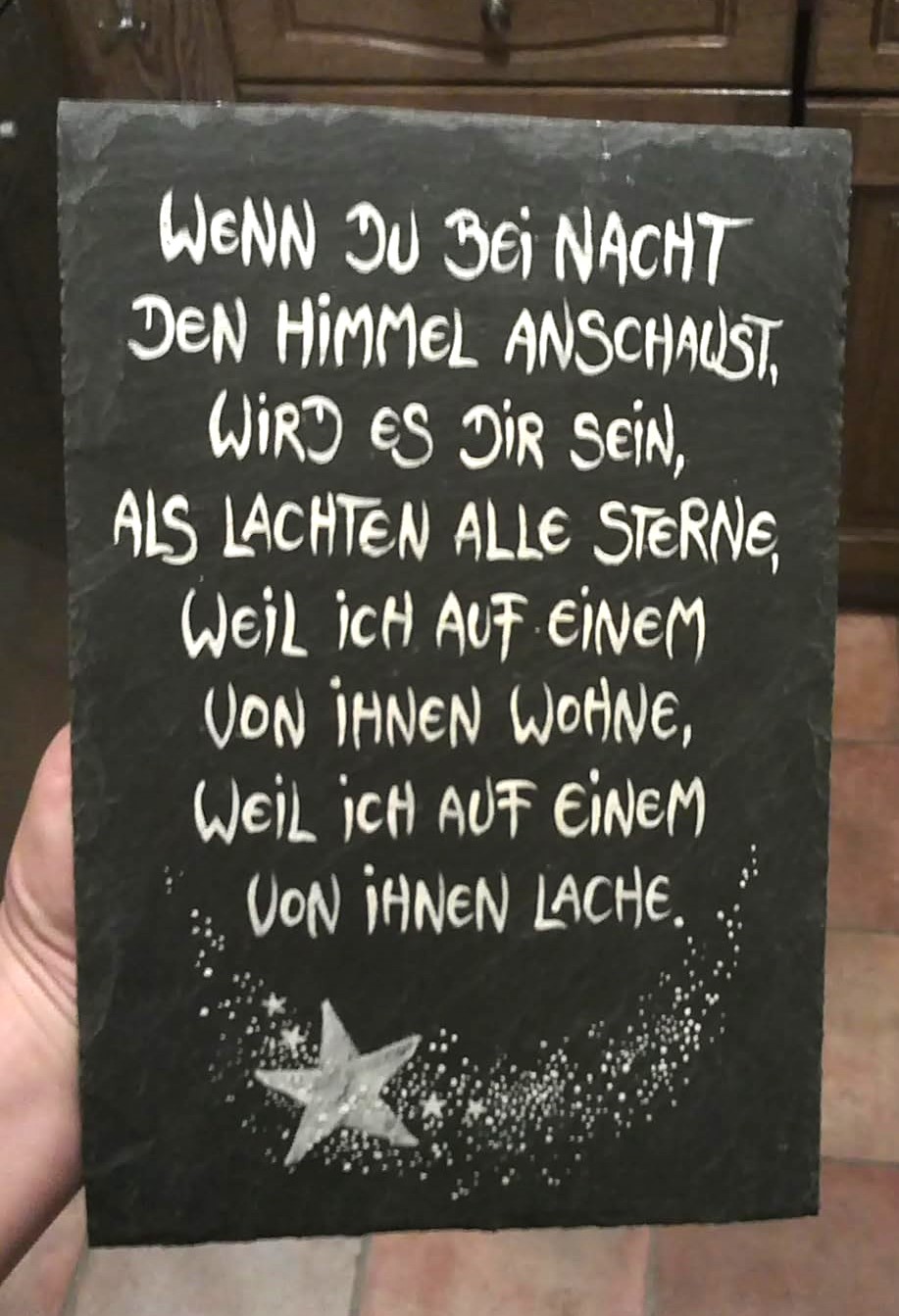 Manchmal bist du in unseren Träumen RECHTECK