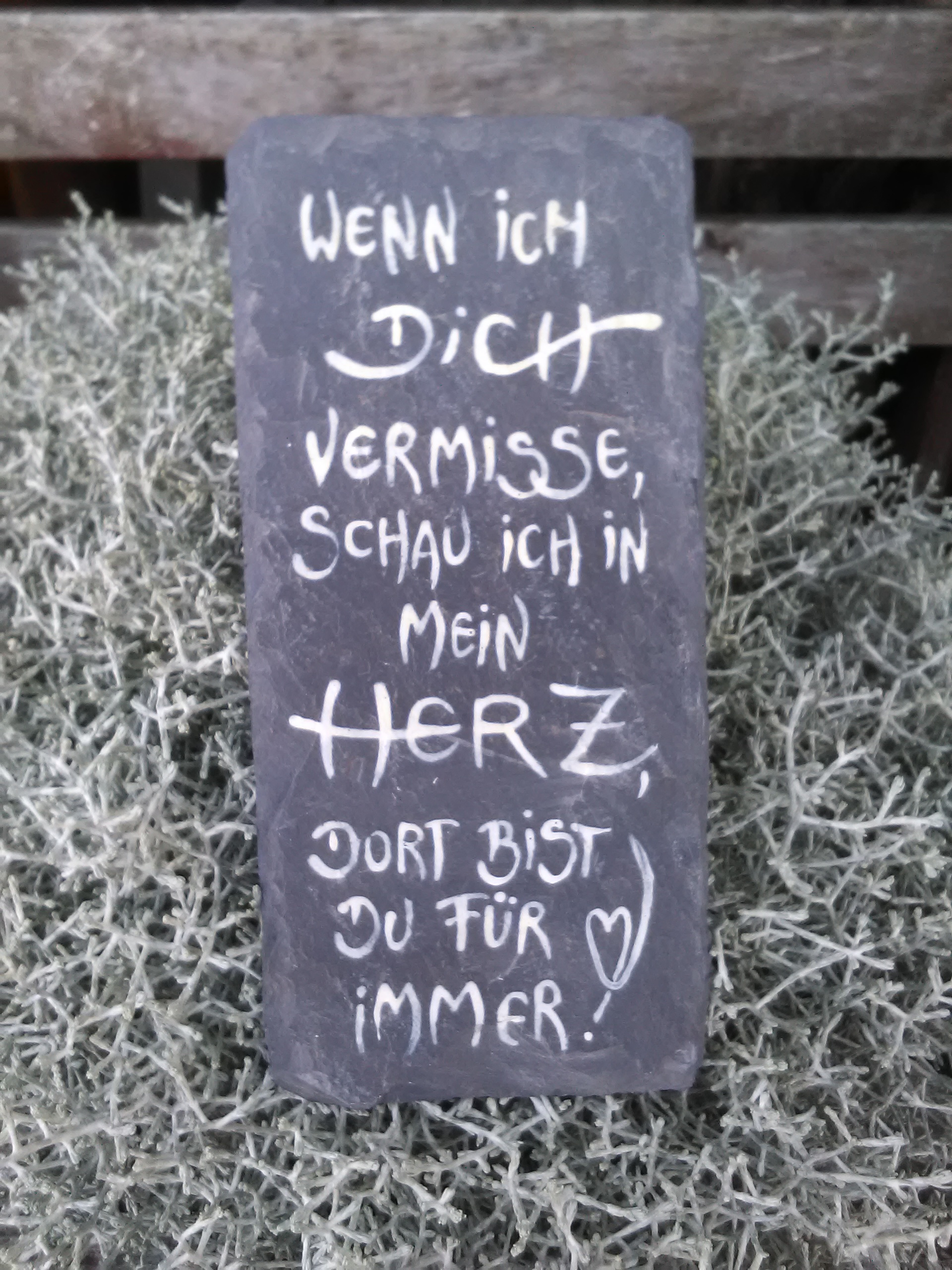 Wenn ich dich vermisse RECHTECK