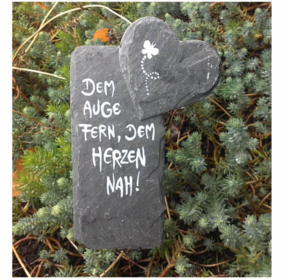 Dem Auge fern, dem Herzen nah!